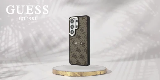 Guess 4G Embossed Ring Sansung Galaxy S26 Ultra Hoesje MagSafe Bruin afbeelding 9