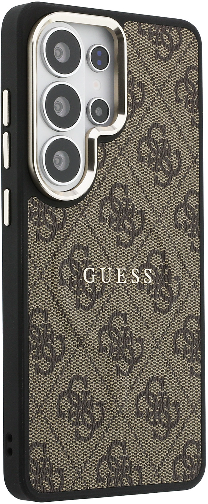Guess 4G Embossed Ring Sansung Galaxy S26 Ultra Hoesje MagSafe Bruin afbeelding 4