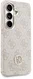 Guess 4G Rhinestone Round Logo Samsung Galaxy S26 Hoesje MagSafe Roze afbeelding 4