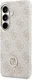 Guess 4G Rhinestone Round Logo Samsung Galaxy S26 Hoesje MagSafe Roze afbeelding 2