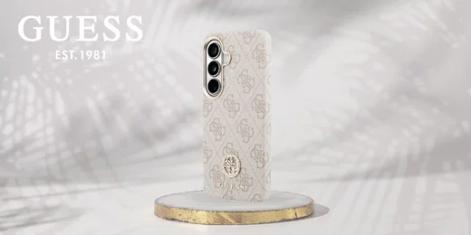 Guess 4G Rhinestone Round Logo Samsung Galaxy S26 Hoesje MagSafe Roze afbeelding 9