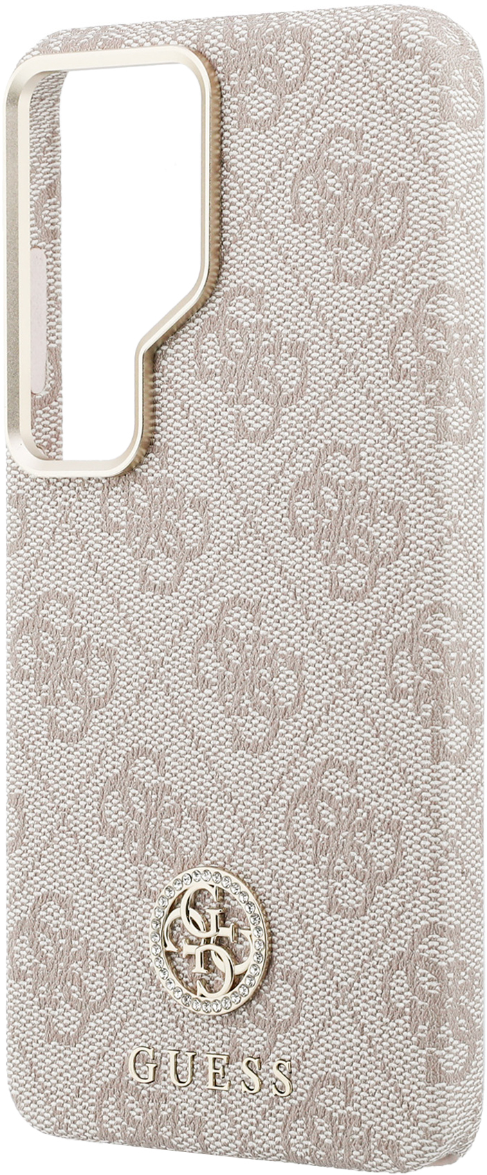 Guess 4G Rhinestone Round Logo Samsung Galaxy S26 Ultra Hoesje MagSafe Roze afbeelding 6
