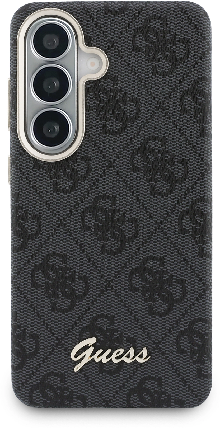 Guess 4G Script Logo Samsung Galaxy S26 Hoesje MagSafe Zwart afbeelding 3