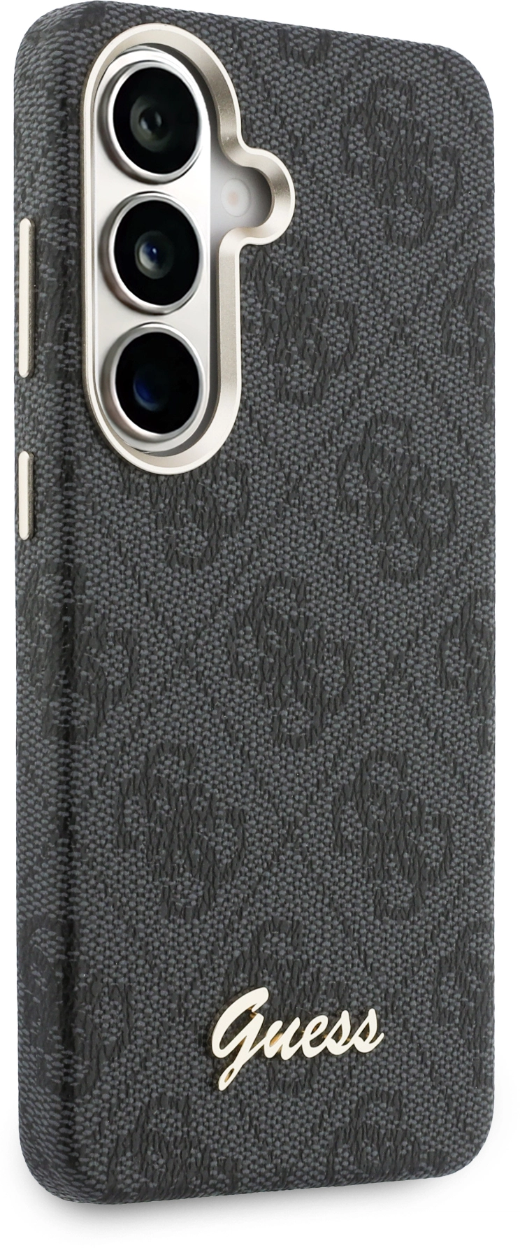 Guess 4G Script Logo Samsung Galaxy S26 Hoesje MagSafe Zwart afbeelding 4