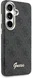 Guess 4G Script Logo Samsung Galaxy S26 Hoesje MagSafe Zwart afbeelding 4