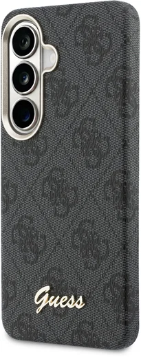 Guess 4G Script Logo Samsung Galaxy S26 Hoesje MagSafe Zwart afbeelding 2