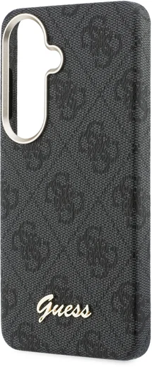 Guess 4G Script Logo Samsung Galaxy S26 Hoesje MagSafe Zwart afbeelding 6