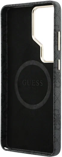 Guess 4G Script Logo Samsung Galaxy S26 Ultra Hoesje MagSafe Zwart afbeelding 7