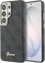 Guess 4G Script Logo Samsung Galaxy S26 Ultra Hoesje MagSafe Zwart afbeelding