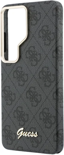 Guess 4G Script Logo Samsung Galaxy S26 Ultra Hoesje MagSafe Zwart afbeelding 6