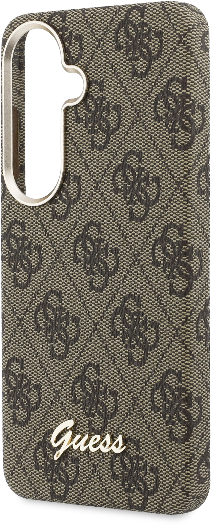Guess 4G Script Logo Samsung Galaxy S26 Hoesje MagSafe Bruin afbeelding 6