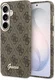 Guess 4G Script Logo Samsung Galaxy S26 Hoesje MagSafe Bruin afbeelding 1
