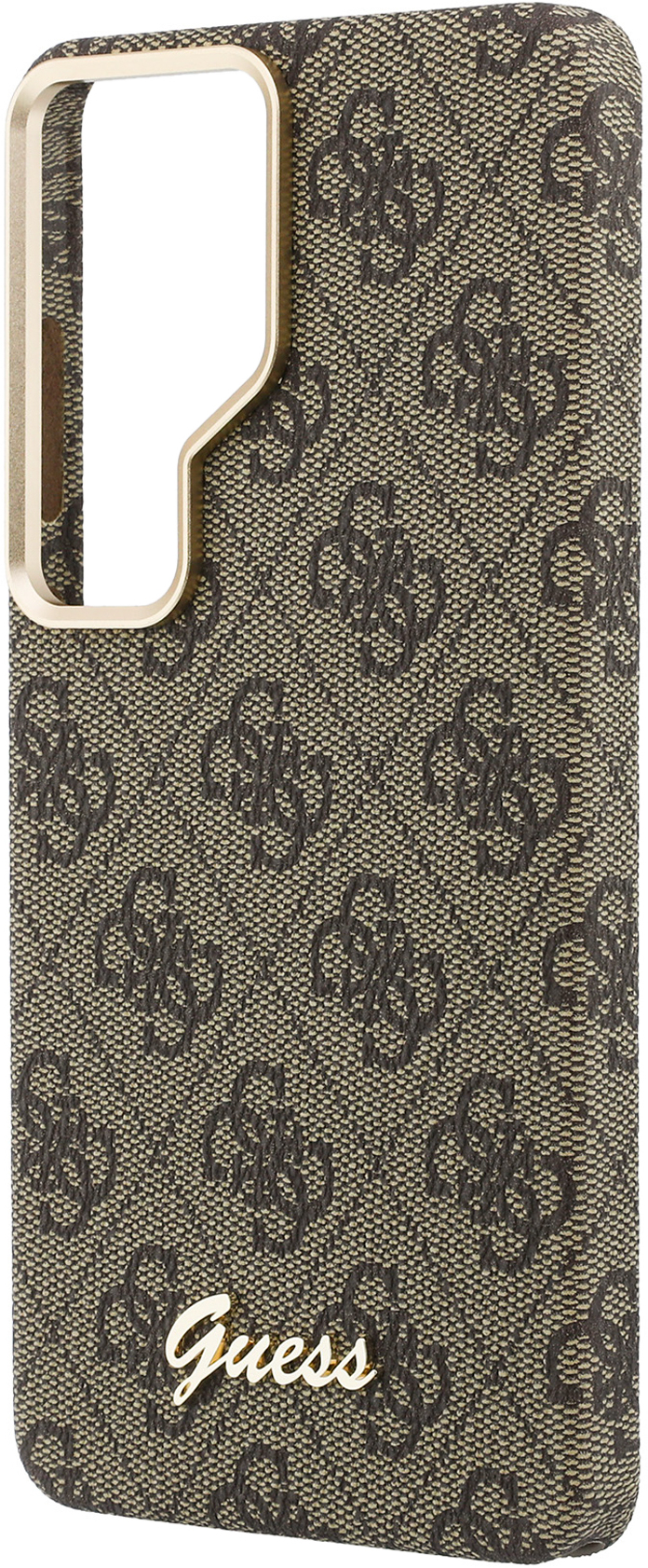 Guess 4G Script Logo Samsung Galaxy S26 Ultra Hoesje MagSafe Bruin afbeelding 6