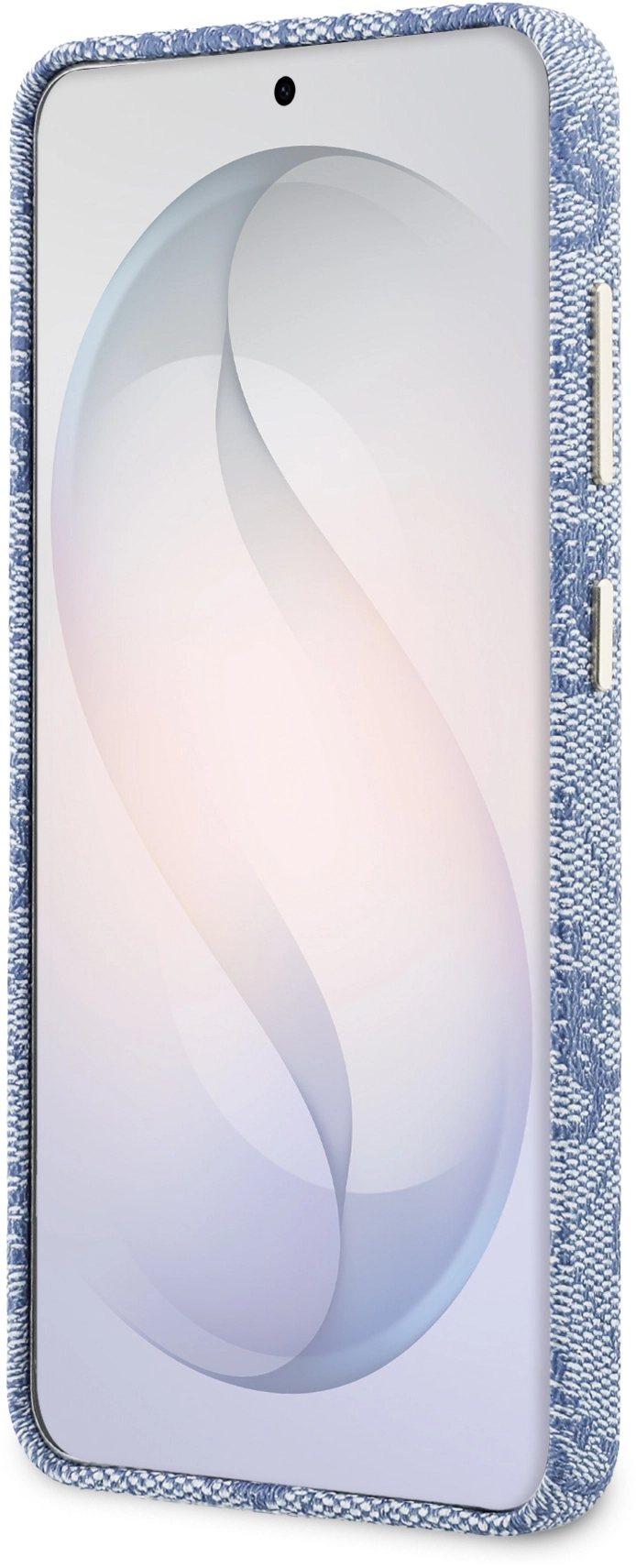 Guess 4G Script Logo Samsung Galaxy S26 Hoesje MagSafe Blauw afbeelding 5