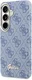 Guess 4G Script Logo Samsung Galaxy S26 Hoesje MagSafe Blauw afbeelding 2