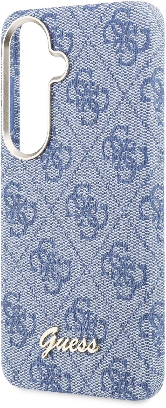 Guess 4G Script Logo Samsung Galaxy S26 Hoesje MagSafe Blauw afbeelding 6