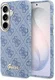 Guess 4G Script Logo Samsung Galaxy S26 Hoesje MagSafe Blauw afbeelding 1