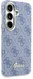 Guess 4G Script Logo Samsung Galaxy S26 Hoesje MagSafe Blauw afbeelding 4