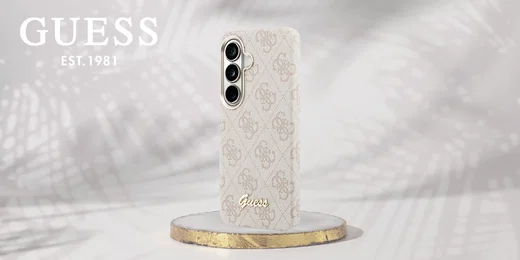 Guess 4G Script Logo Samsung Galaxy S26 Hoesje MagSafe Roze afbeelding 9