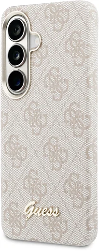 Guess 4G Script Logo Samsung Galaxy S26 Hoesje MagSafe Roze afbeelding 2