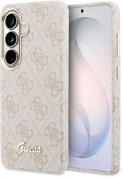 Guess 4G Script Logo Samsung Galaxy S26 Hoesje MagSafe Roze afbeelding
