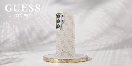 Guess 4G Script Logo Samsung Galaxy S26 Ultra Hoesje MagSafe Roze afbeelding 9