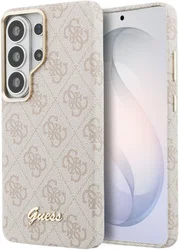 Guess 4G Script Logo Samsung Galaxy S26 Ultra Hoesje MagSafe Roze afbeelding