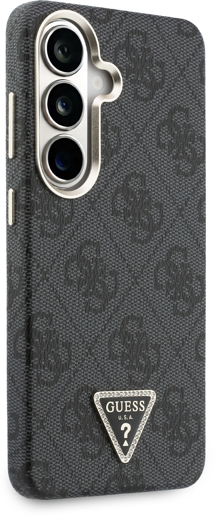 Guess 4G Triangle Logo Samsung Galaxy S26  Hoesje MagSafe Zwart afbeelding 4