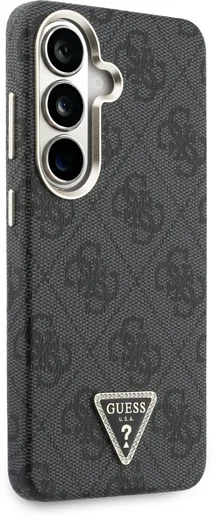 Guess 4G Triangle Logo Samsung Galaxy S26  Hoesje MagSafe Zwart afbeelding 4