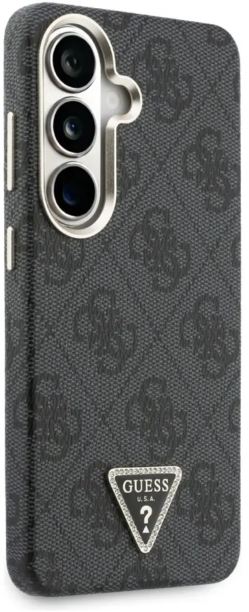 Guess 4G Triangle Logo Samsung Galaxy S26 Plus Hoesje MagSafe Zwart afbeelding 4