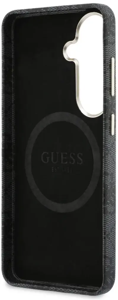 Guess 4G Triangle Logo Samsung Galaxy S26 Plus Hoesje MagSafe Zwart afbeelding 6