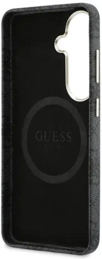 Guess 4G Triangle Logo Samsung Galaxy S26 Plus Hoesje MagSafe Zwart afbeelding 6