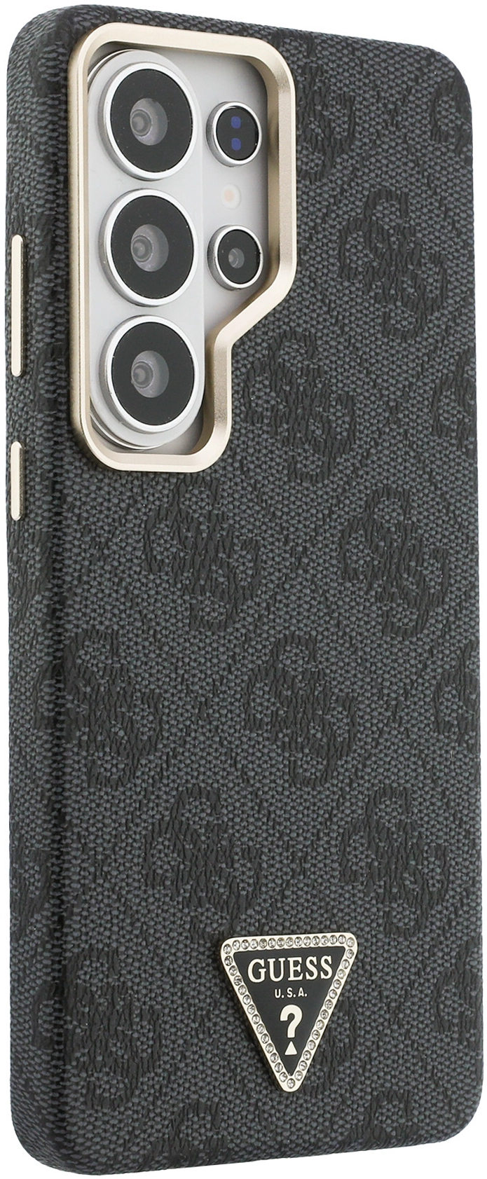 Guess 4G Triangle Logo Samsung Galaxy S26 Ultra Hoesje MagSafe Zwart afbeelding 4