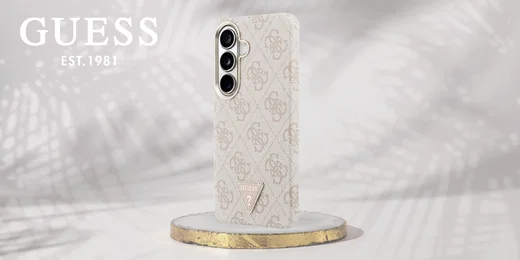 Guess 4G Triangle Logo Samsung Galaxy S26  Hoesje MagSafe Roze afbeelding 9