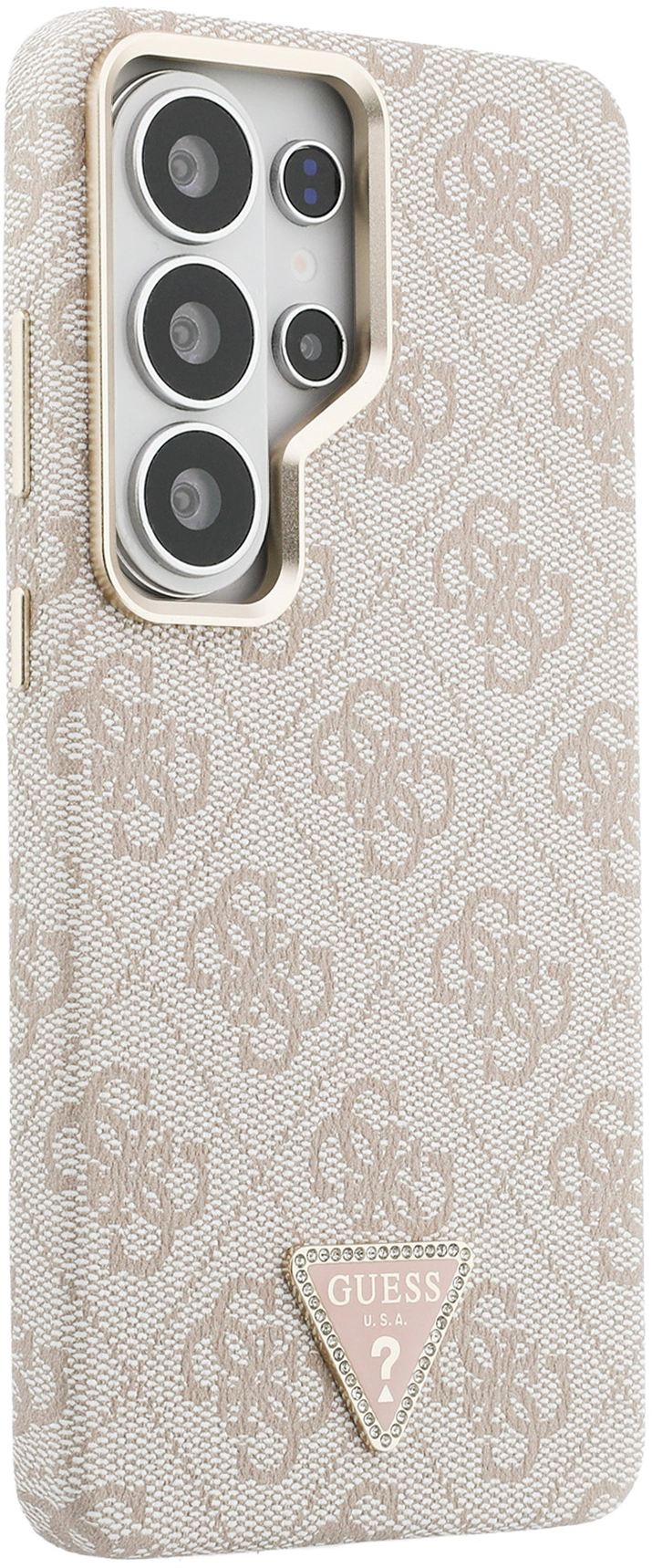 Guess 4G Triangle Logo Samsung Galaxy S26 Ultra Hoesje MagSafe Roze afbeelding 4
