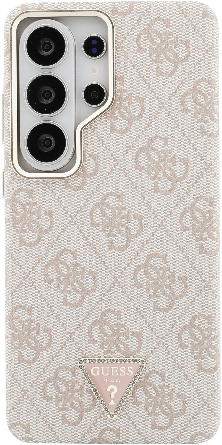 Guess 4G Triangle Logo Samsung Galaxy S26 Ultra Hoesje MagSafe Roze afbeelding 3