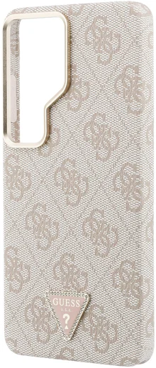 Guess 4G Triangle Logo Samsung Galaxy S26 Ultra Hoesje MagSafe Roze afbeelding 6