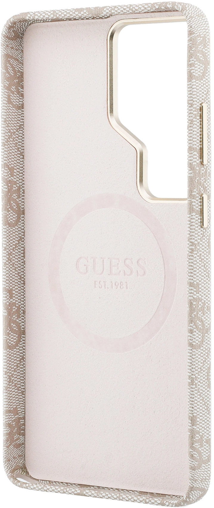 Guess 4G Triangle Logo Samsung Galaxy S26 Ultra Hoesje MagSafe Roze afbeelding 7