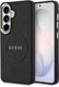 Guess Peony Hot Stamp Galaxy S26 Hoesje MagSafe Back Cover Zwart afbeelding 1