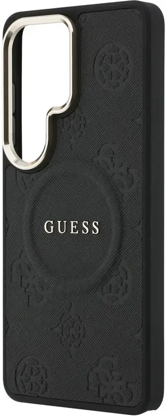 Guess Peony Hot Stamp Galaxy S26 Ultra Hoesje MagSafe Back Cover Zwart afbeelding 6
