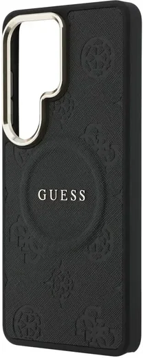Guess Peony Hot Stamp Galaxy S26 Ultra Hoesje MagSafe Back Cover Zwart afbeelding 6