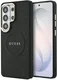 Guess Peony Hot Stamp Galaxy S26 Ultra Hoesje MagSafe Back Cover Zwart