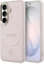 Guess Peony Hot Stamp Galaxy S26 Plus Hoesje MagSafe Back Cover Roze