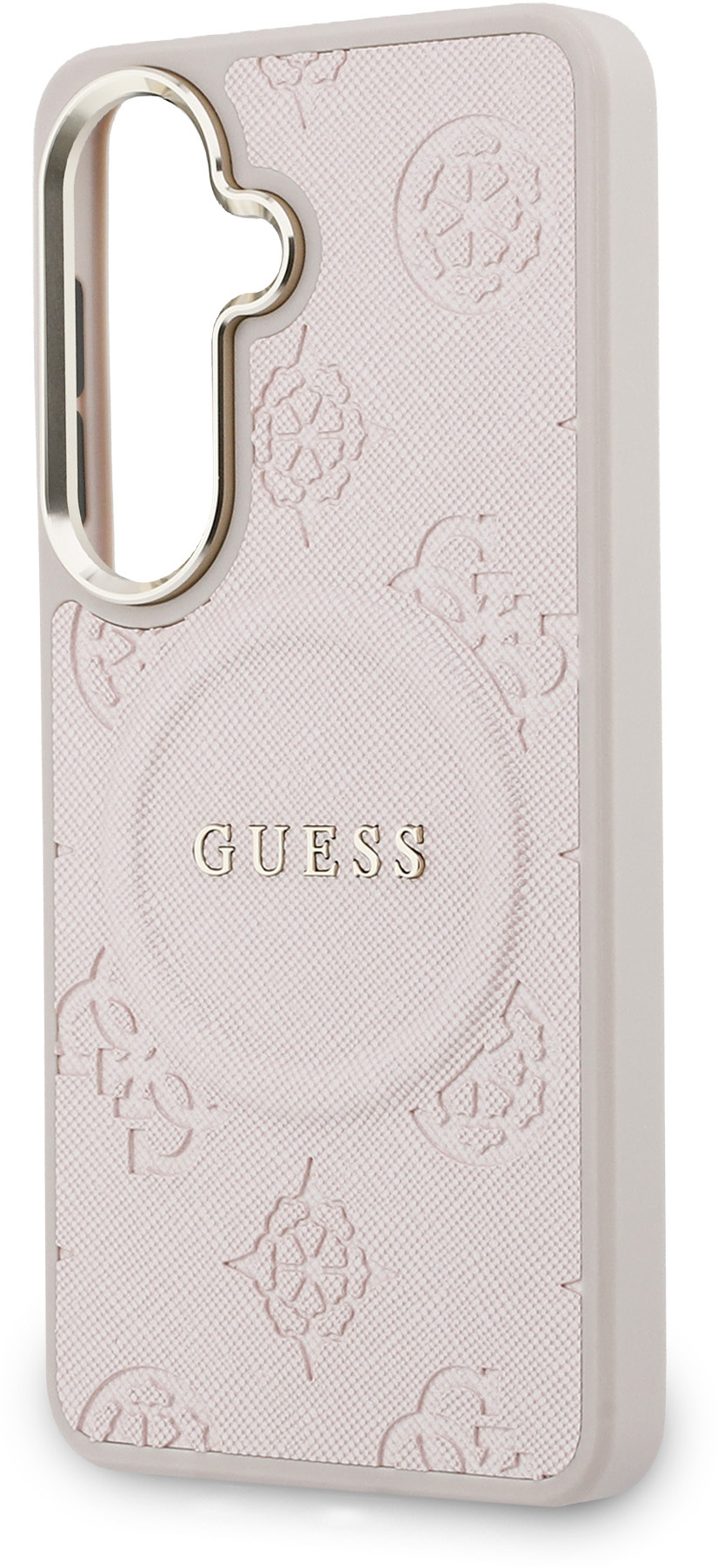 Guess Peony Hot Stamp Galaxy S26 Plus Hoesje MagSafe Back Cover Roze afbeelding 6