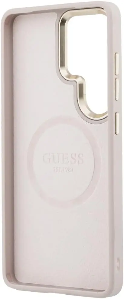 Guess Peony Hot Stamp Galaxy S26 Ultra Hoesje MagSafe Back Cover Roze afbeelding 8