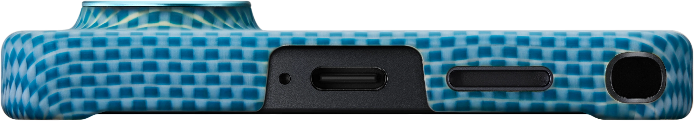 PITAKA Edge Samsung Galaxy S26 Ultra Hoesje 600D Magnetic Ultra Dun Lucid Blue afbeelding 10