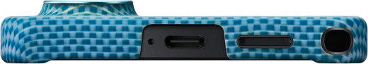 PITAKA Edge Samsung Galaxy S26 Ultra Hoesje 600D Magnetic Ultra Dun Lucid Blue afbeelding 10