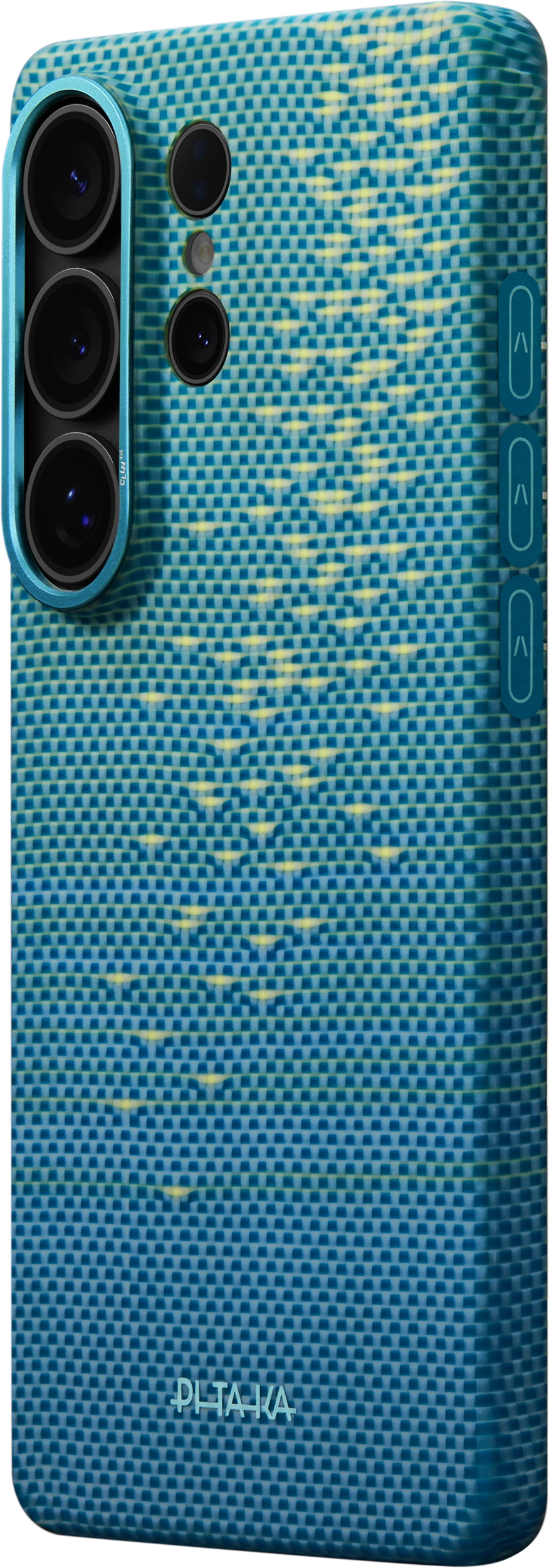 PITAKA Edge Samsung Galaxy S26 Ultra Hoesje 600D Magnetic Ultra Dun Lucid Blue afbeelding 2
