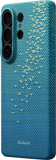PITAKA Edge Samsung Galaxy S26 Ultra Hoesje 600D Magnetic Ultra Dun Lucid Blue afbeelding 2