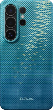 PITAKA Edge Samsung Galaxy S26 Ultra Hoesje 600D Magnetic Ultra Dun Lucid Blue